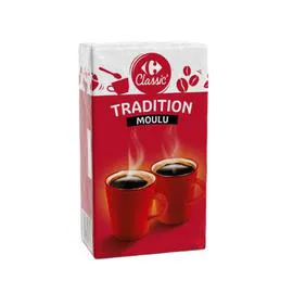 CARREFOUR Café moulu classic 250g