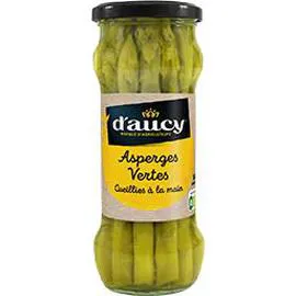 D'AUCY Asperges vertes grosses 185g