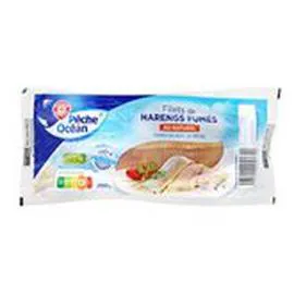 MARQUE REPÈRE, PÊCHE OCÉAN Filet de harengs MSC - Au naturel 200g