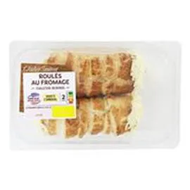LECLERC, L'ATELIER TRAITEUR Roulés au fromage x2 240g