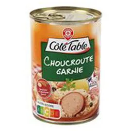 MARQUE REPÈRE, CÔTÉ TABLE Choucroute garnie 400g