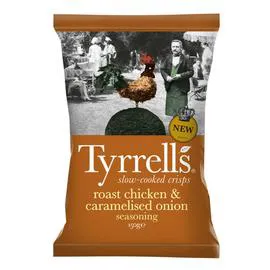 TYRRELL'S Tyrrell's Chips Poulet oignons caramélisés 150g
