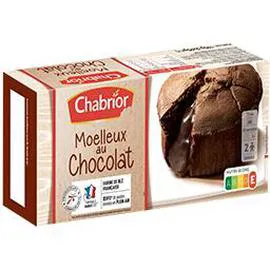 CHABRIOR Moelleux au chocolat 2x95g