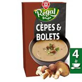 MARQUE REPÈRE, RÉGAL SOUPE Soupe Velouté Regal Soupe Cèpes et bolets 1l
