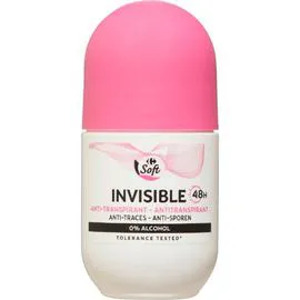 CARREFOUR SOFT Déodorant Bille Invisible 48 h anti traces 50ml