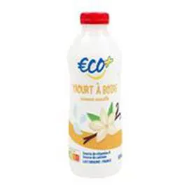 ECO+ Yaourt à boire Vanille 850g