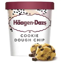 HÄAGEN-DAZS Glace Vanille Cookie Dough 394g