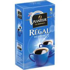 PLANTEUR DES TROPIQUES Café moulu Régal décaféiné 250g