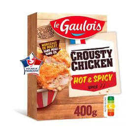LE GAULOIS Crousty Chicken épicé 400g