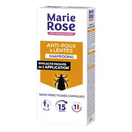 MARIE ROSE Shampoing anti-poux & lentes 125ml