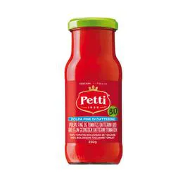 PETTI Il Fino, pulpe fine de tomates Datterini, bio 350g