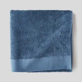 MONOPRIX Monoprix Maison Drap de Bain, Couleur Tempête, Coton Bio l'unité