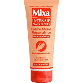 MIXA Crème Mains Réparatrice Mains Abîmées 100ml