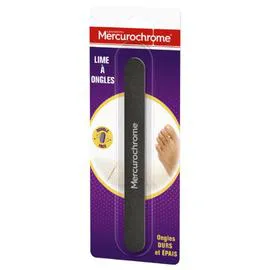 MERCUROCHROME Lime À Ongles Double Face l'unité