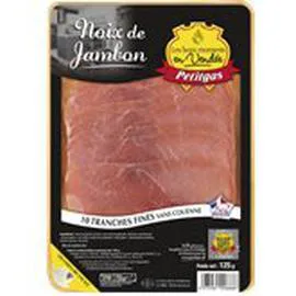 PETITGAS Noix de jambon Tranches fines x10 125g