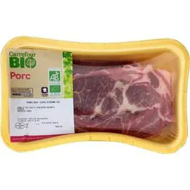 CARREFOUR BIO Côtes de porc échine Bio 2x150g