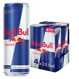 RED BULL Boisson énergisante 4x35,5cl