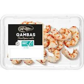 NOTRE SÉLECTION Gambas décortiquées cuites 150g