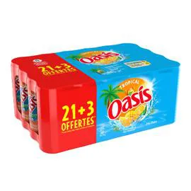 OASIS Boisson Tropical 24x33cl