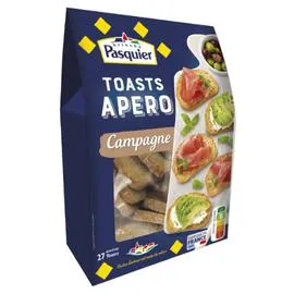 BRIOCHE PASQUIER Toast apéro Campagne 100g