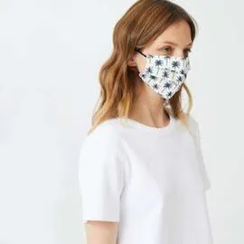 MONOPRIX FEMME Cat 2 - Lot de 2 Masques En Tissu Lavables Adultes x2
