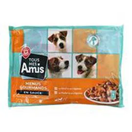 MARQUE REPÈRE, TOUS MES AMIS Pochons 4x100g