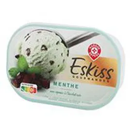 MARQUE REPÈRE, ESKISS Crème glacée Menthe Copeaux de Chocolat 494g