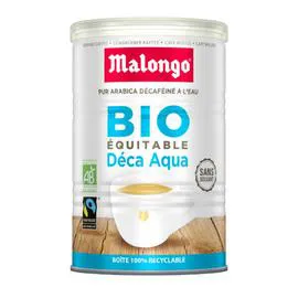 MALONGO Café moulu bio décaféiné 250g