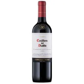 CASILLERO DEL DIABLO Vin Rouge Vin étranger Chili Concha y Toro Cabernet Sauvignon 75cl