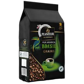PLANTEUR DES TROPIQUES Café en grains pur arabica Brésil 500g