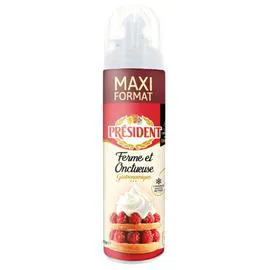 PRÉSIDENT Crème Fouettée Ferme Et Onctueuse 500g