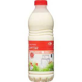 CARREFOUR Lait Frais Entier 1l