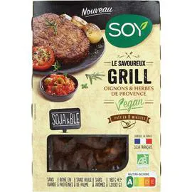 SOY Le Savoureux Grill Vegan Oignons & Herbes de Provence 180g