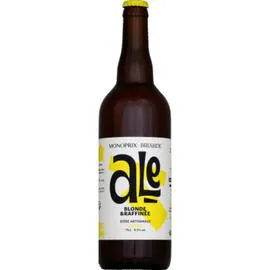 MONOPRIX Bière Blonde La Briarde 750ml
