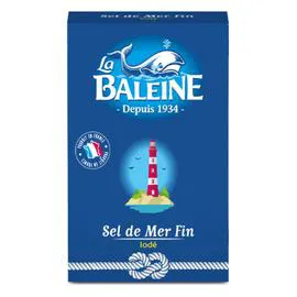 LA BALEINE Sel fin de table 500g