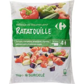 CARREFOUR Légumes cuisinés ratatouille 1kg