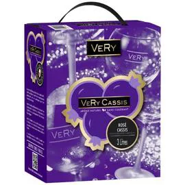VERY Boisson à base de vin Cassis 3l