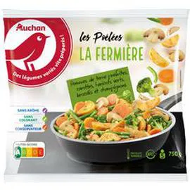 AUCHAN Poêlée fermière 750g