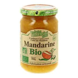 CASTAGNA DI VALLERUS Confiture de Mandarine Bio 360g