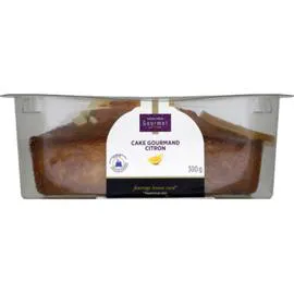 MONOPRIX GOURMET Cake gourmand citron 300g