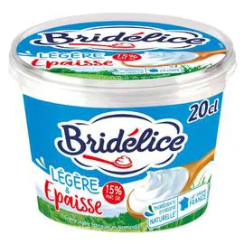 BRIDÉLICE Crème Epaisse Légère 15% Mat.Gr. 20cl