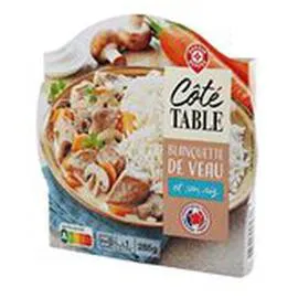 MARQUE REPÈRE, CÔTÉ TABLE Blanquette veau Champignons 285g