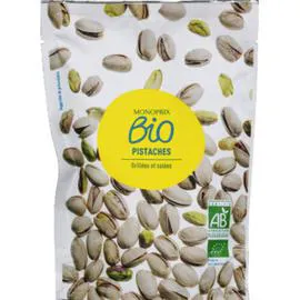 MONOPRIX BIO Pistaches grillées et salées bio 100g