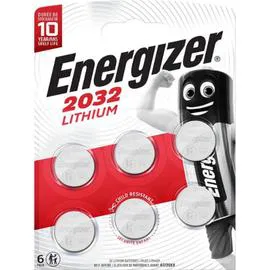 ENERGIZER Pile Bouton Lithium x6 CR2032 3V x6