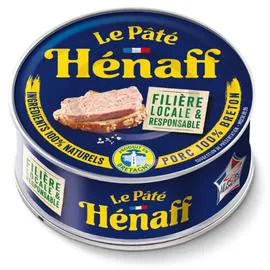 HÉNAFF Pâté de porc au sel de guérande 78g
