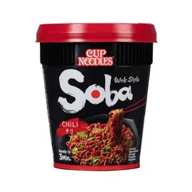 NISSIN, CUP NOODLES Nouilles japonaises Yakisoba Chili Soba 92g
