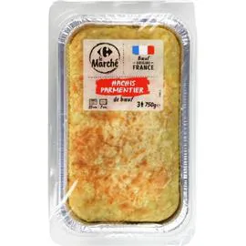 CARREFOUR LE MARCHÉ Plat cuisiné hachis parmentier boeuf 750g