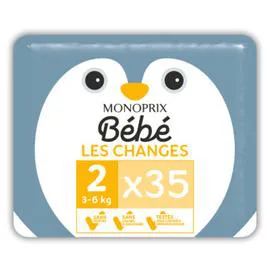 MONOPRIX BÉBÉ Couches Taille 2 x35 x35