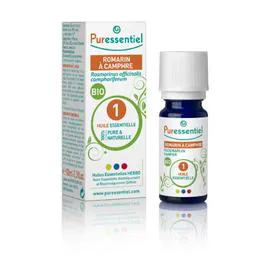 PURESSENTIEL Huile essentielle bio romarin à camphre 10ml