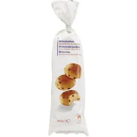 CARREFOUR Briochettes pépites de chocolat 280g